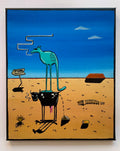 "Groo Express" — Original Acrylic Giclée Painting