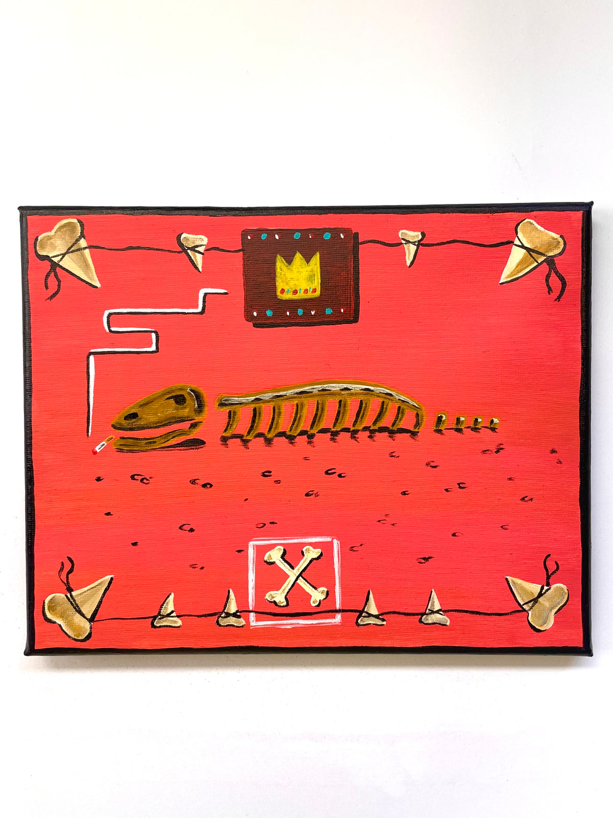 "King Brian" — Original Acrylic Giclée Painting
